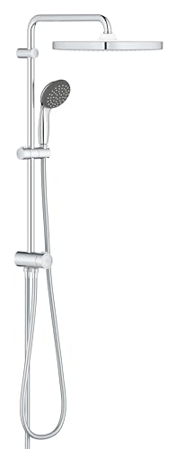 GROHE Vitalio Start System 250 Cube Flex - Duschsystem mit Umstellung (wassersparend, Wandmontage, Antikalk- System, robust), chrom, 26698000 im Sale